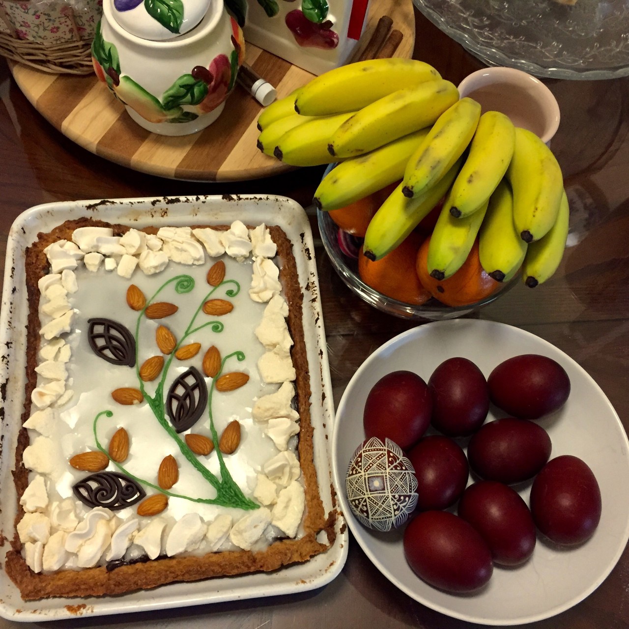 Польский пасхальный пирог мазурек