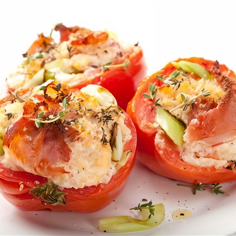 Помидоры с рикоттой