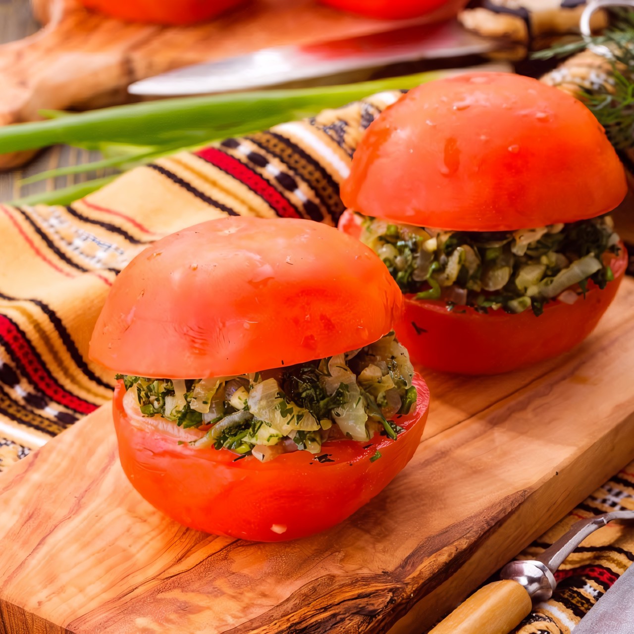 Помидоры соленые (быстрым способом)