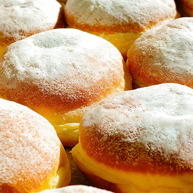 Пончики из рикотты с лимонной цедрой