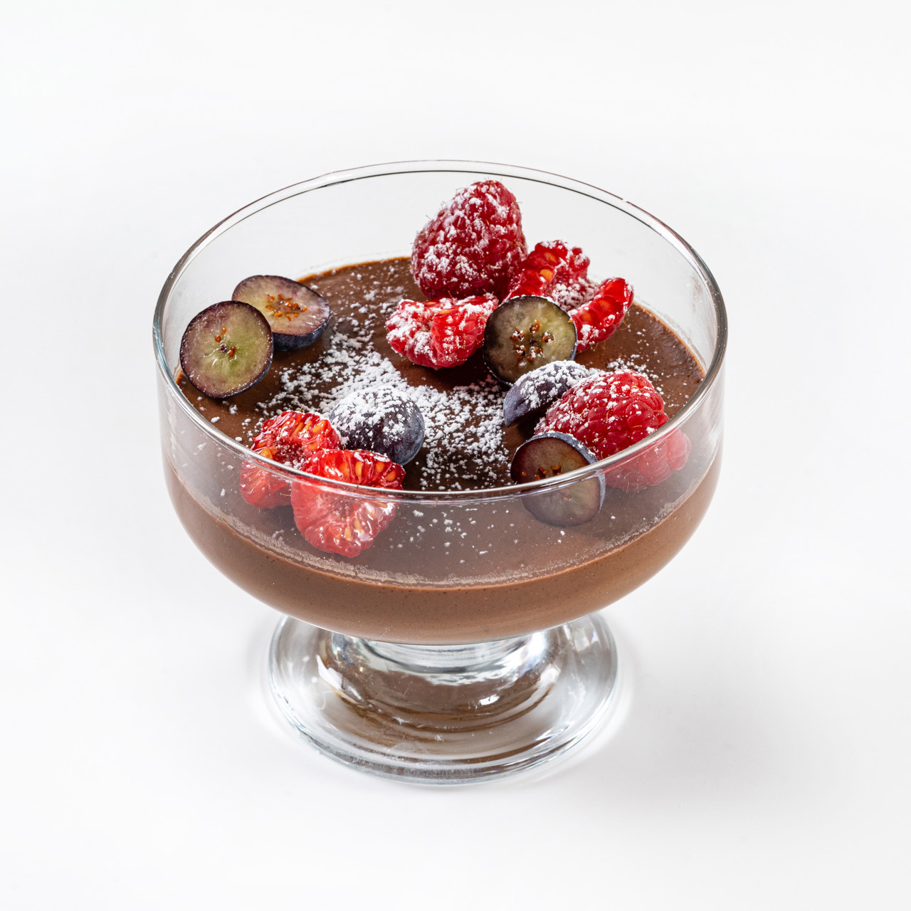 Постная шоколадная панакота