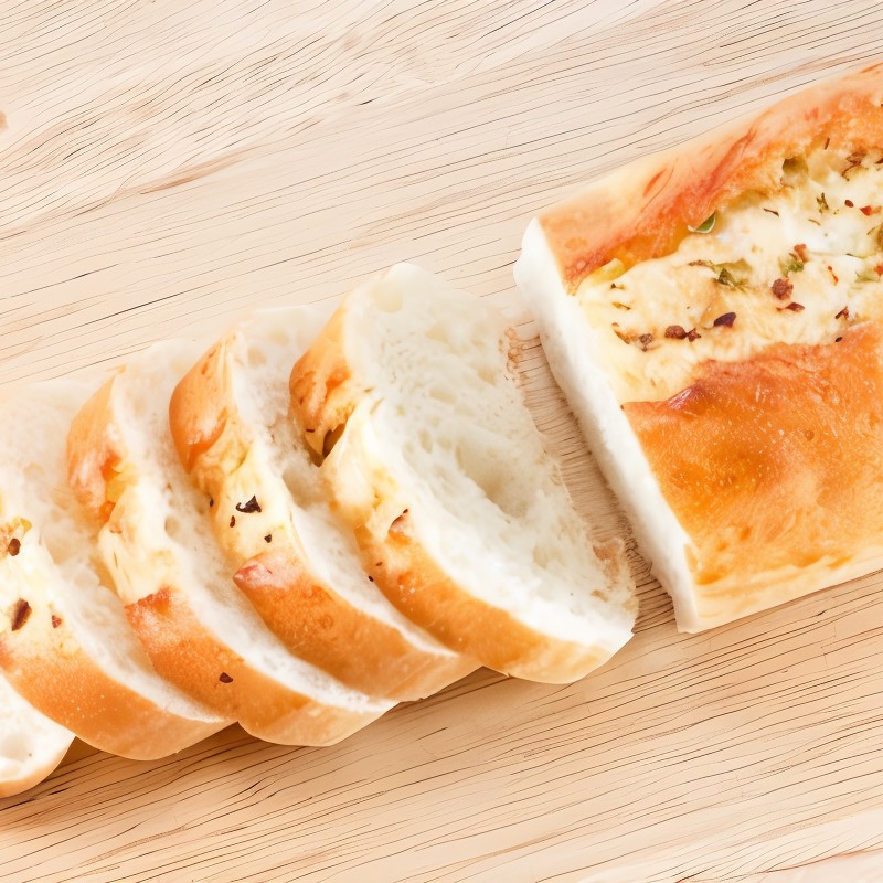 Постный хлеб из спельтовой муки с розмарином и зеленым перцем