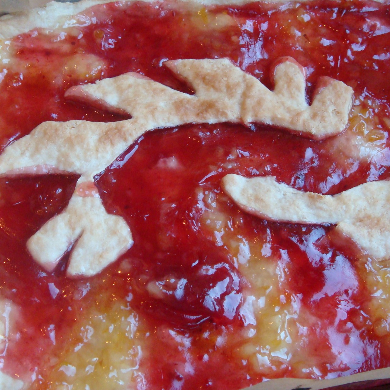 Постный лимонный пирог