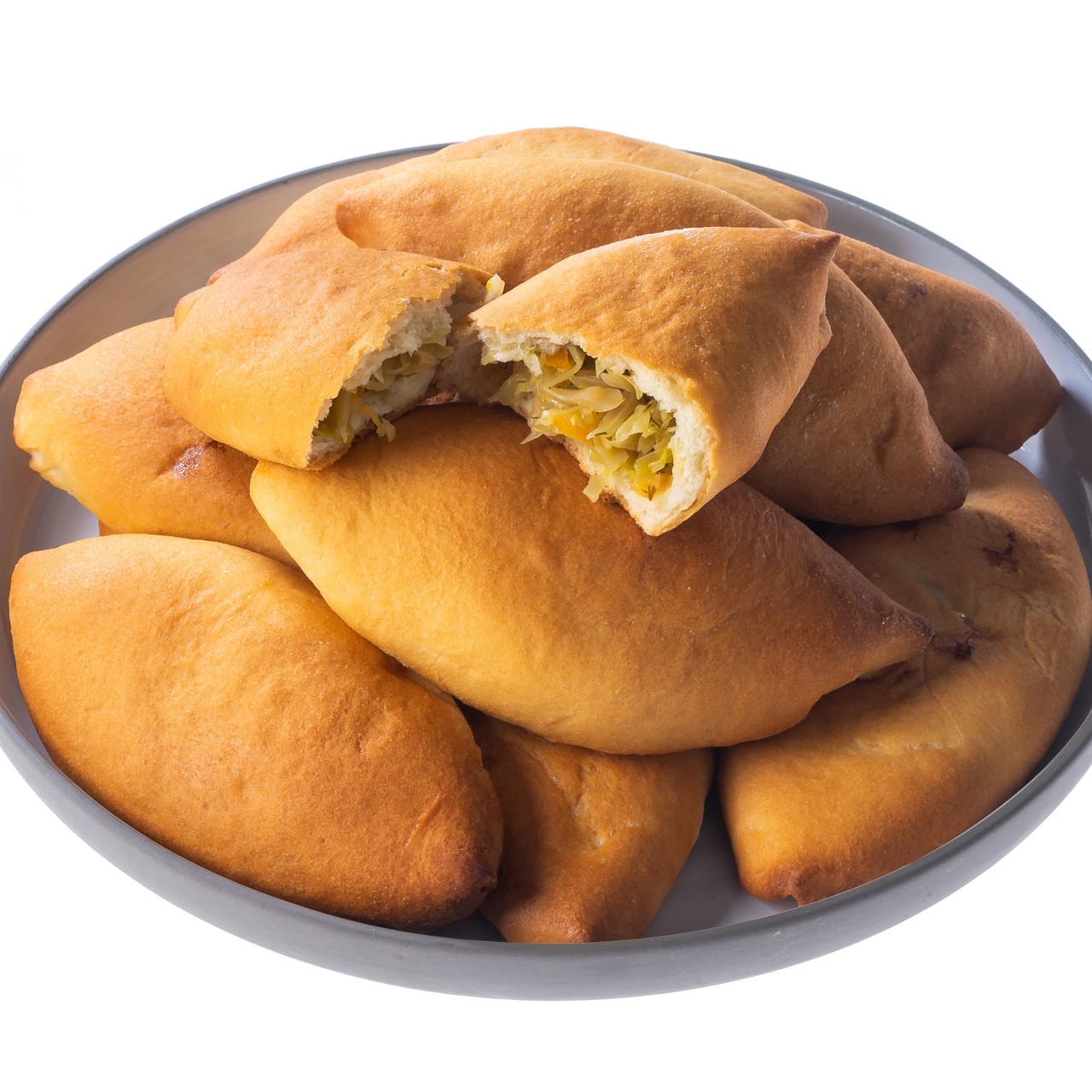 Постные пирожки с капустой