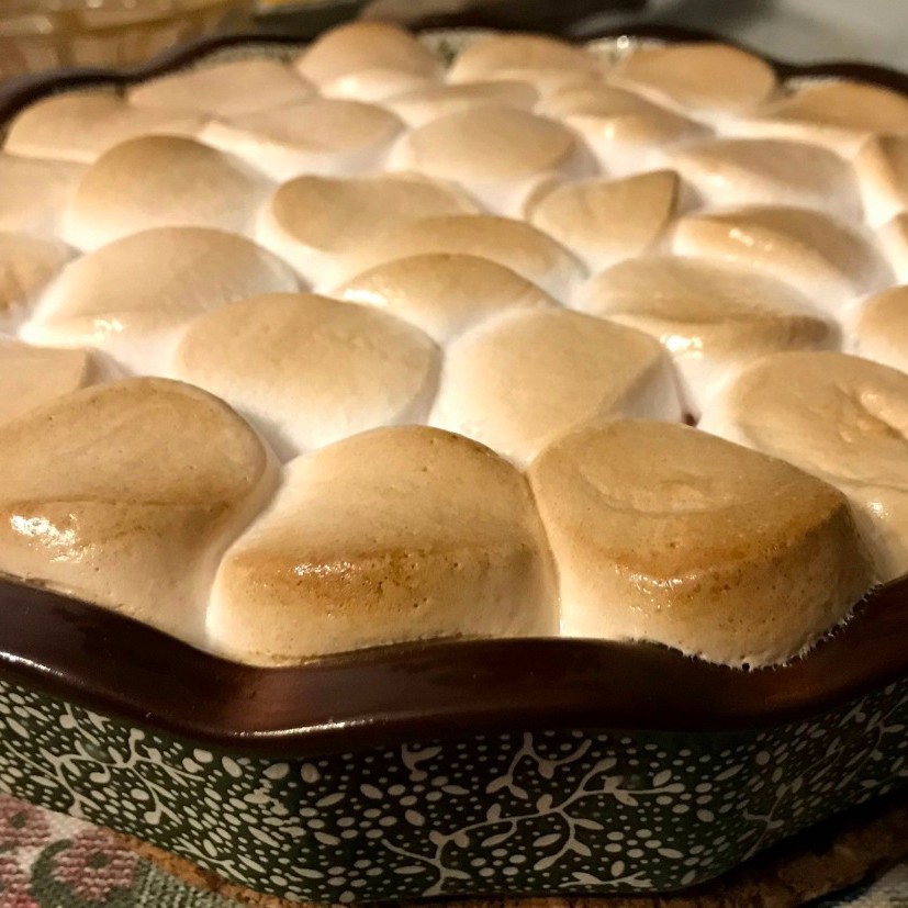 Праздничный зефирно-шоколадный торт