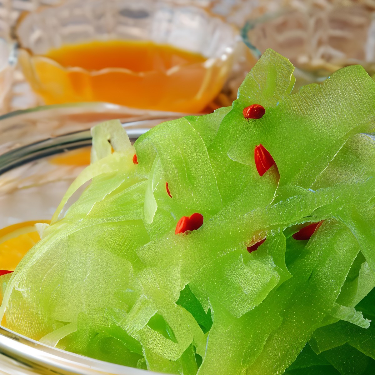 Пряная закуска из арбузных корок