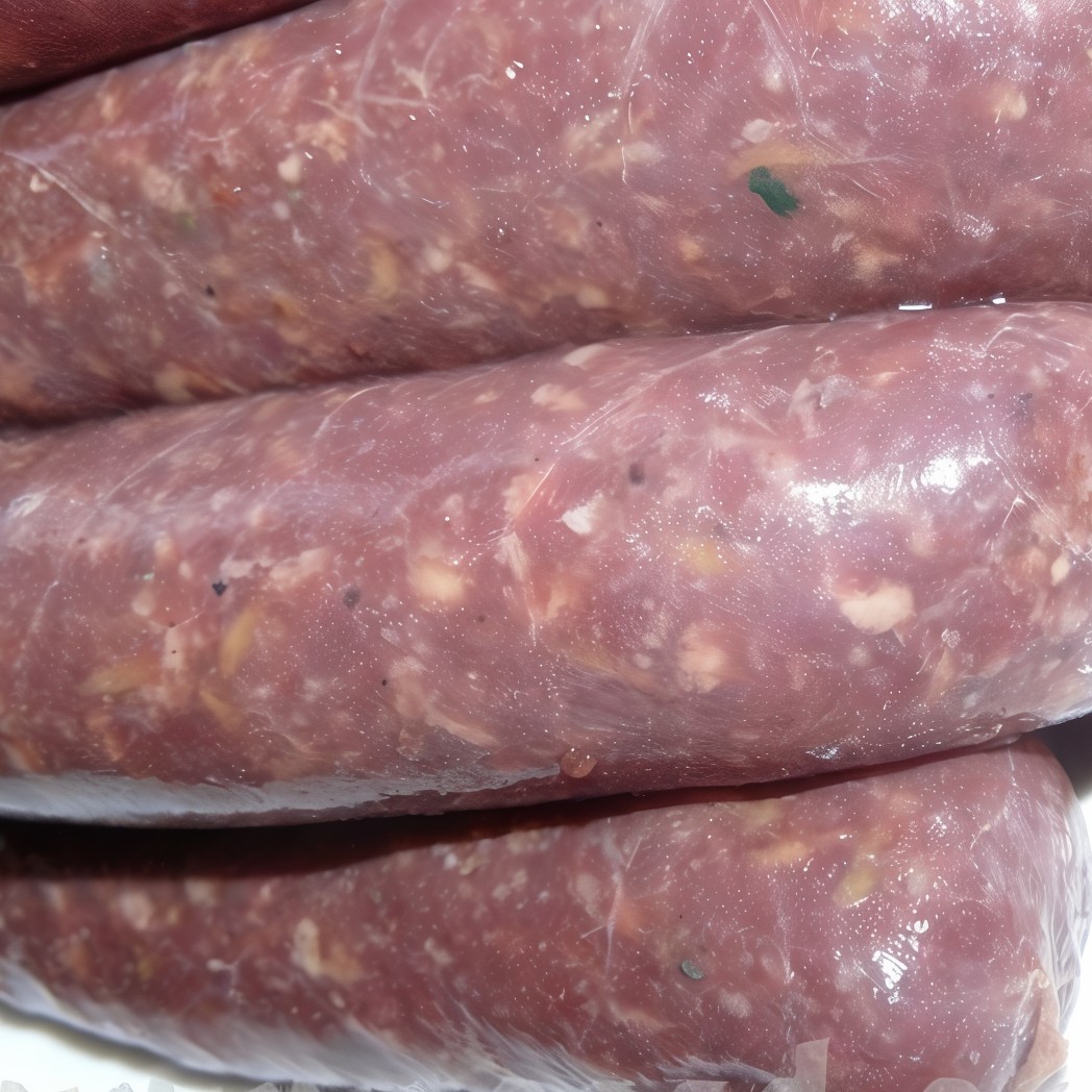 Пряные мясные домашние колбаски