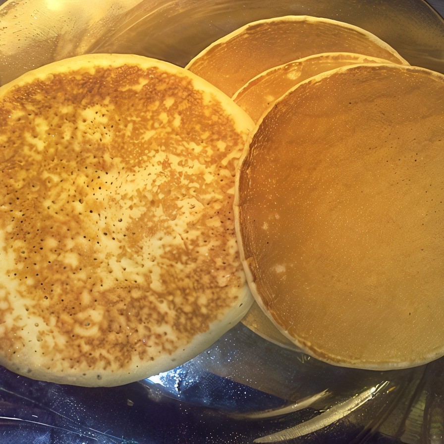 Простые блинчики на молоке