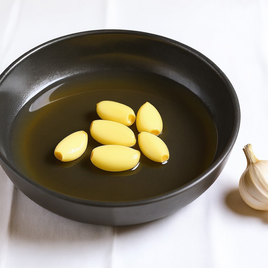 Простой рецепт маринованного чеснока на зиму