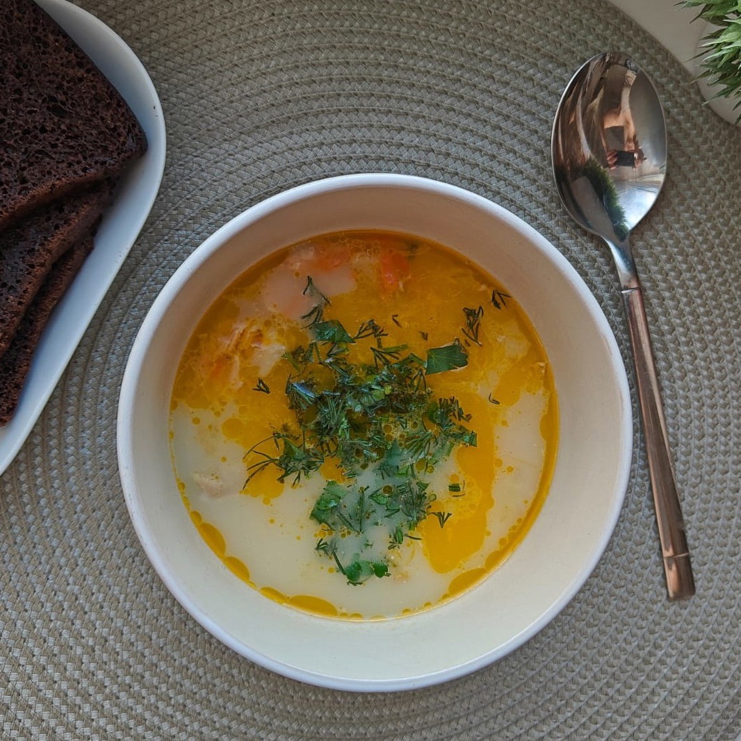 Простой рыбный суп