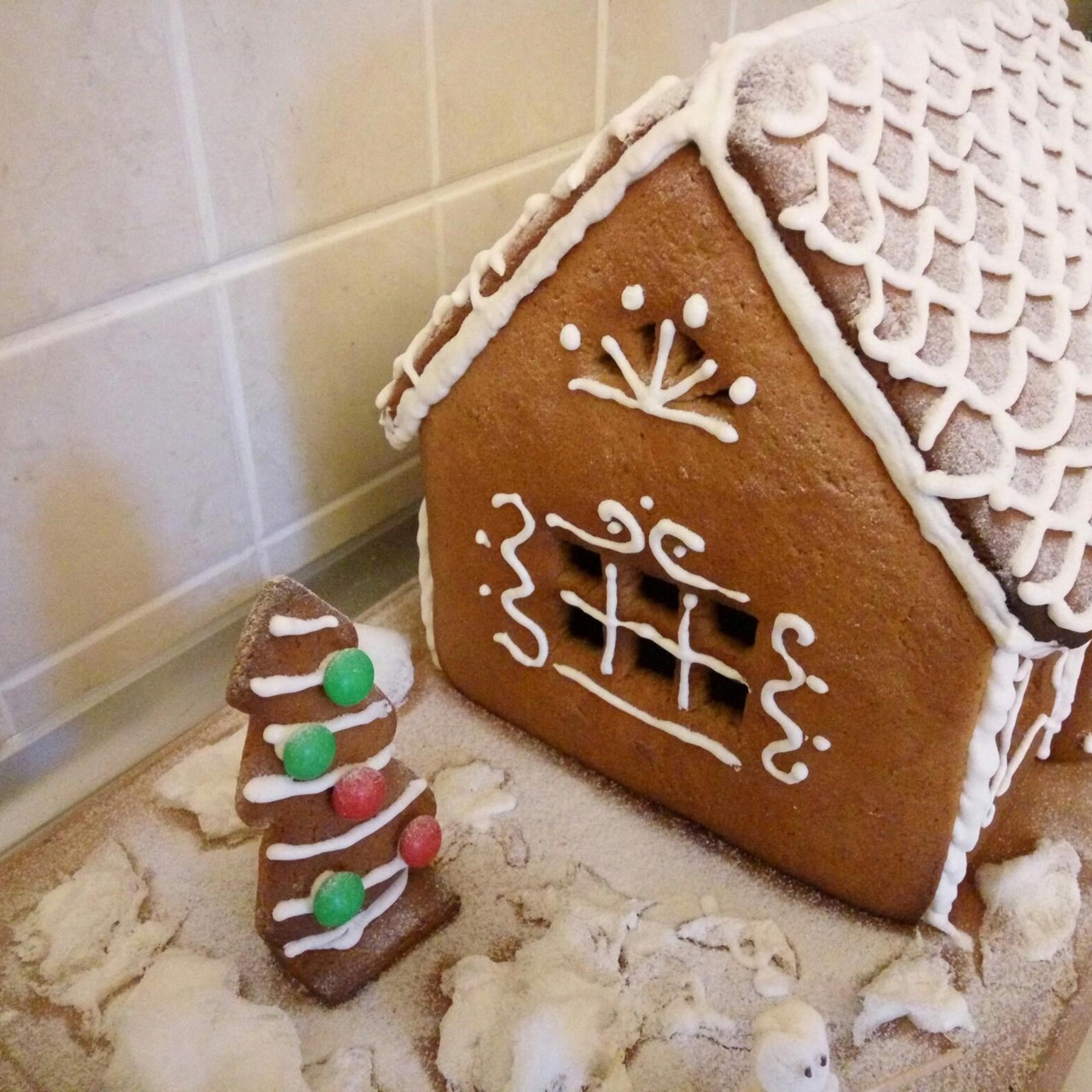 Пряничный домик на Рождество