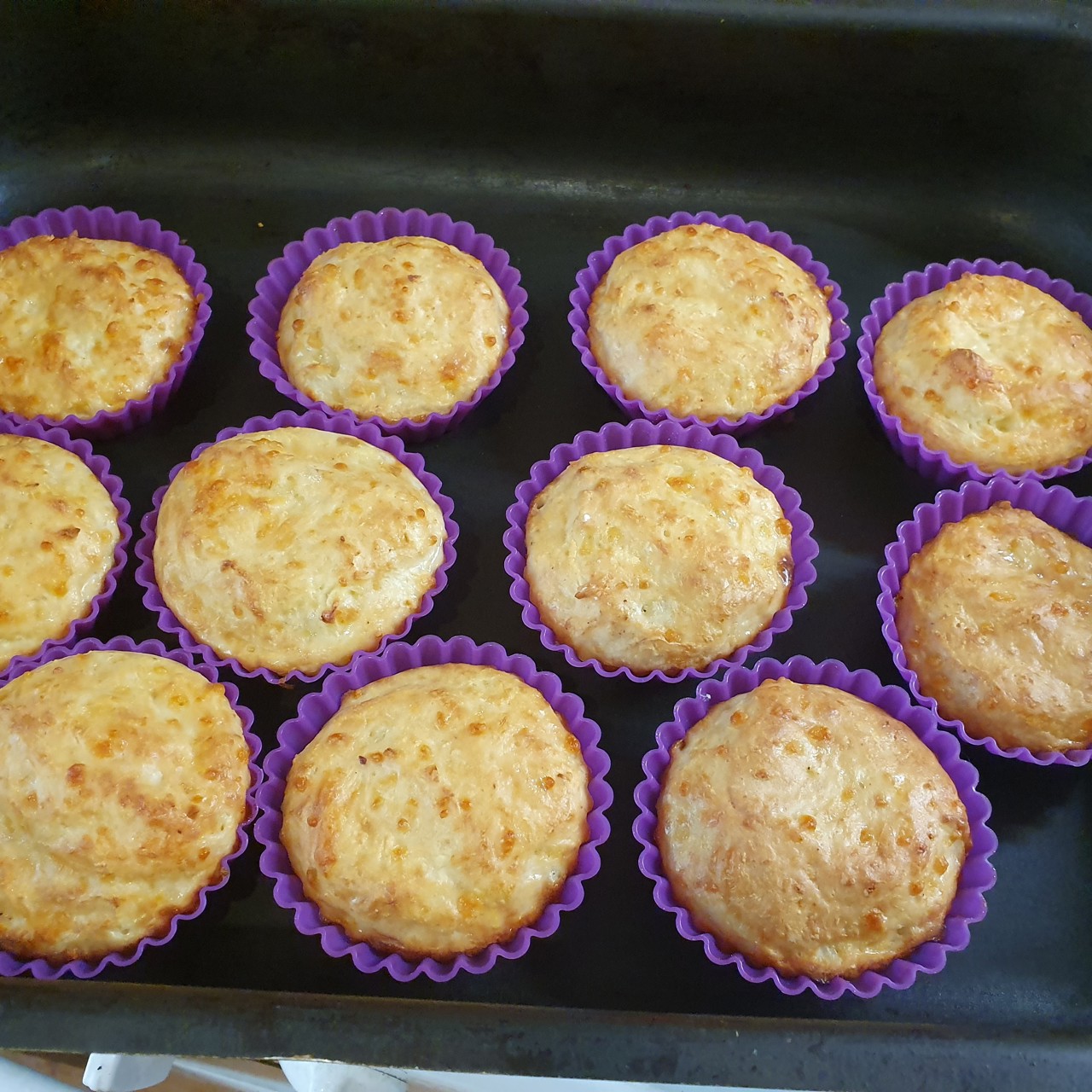 Пряные кексы с овощами