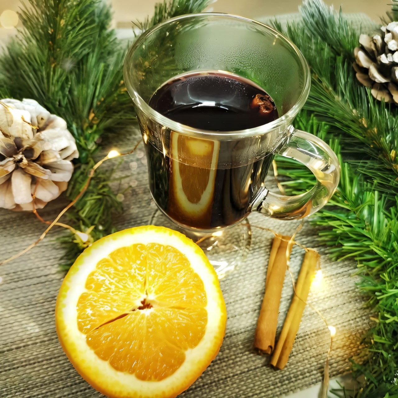 Пряный глинтвейн с медом