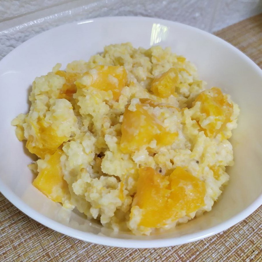 Пшенная каша с тыквой