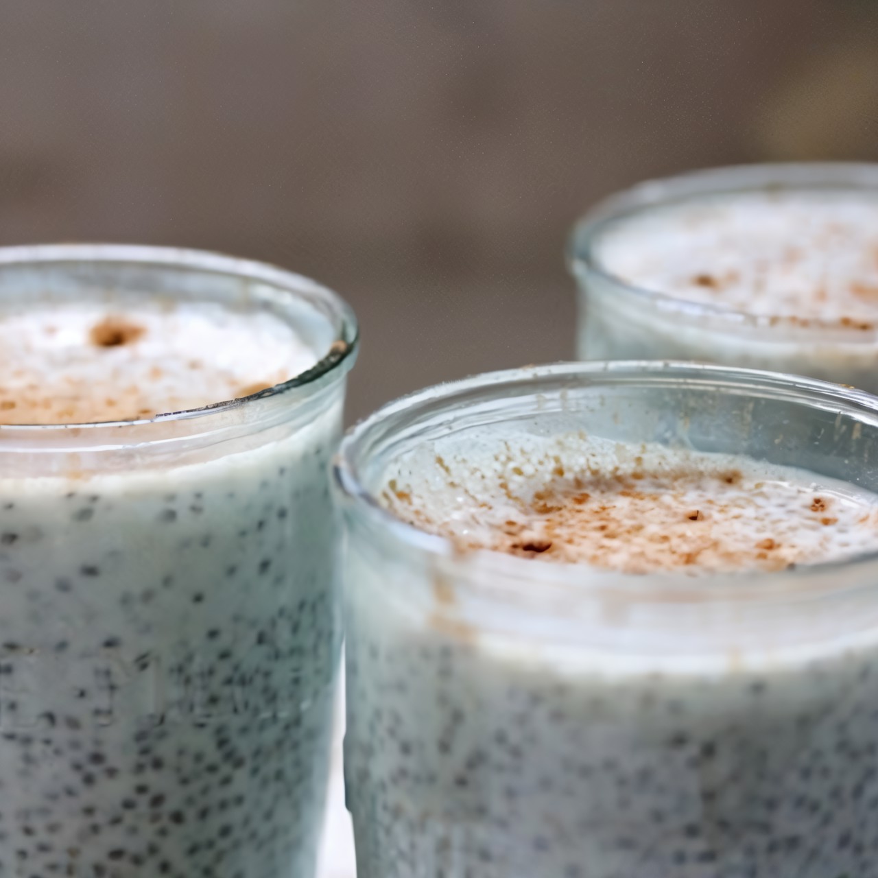 Пудинг с семенами чиа