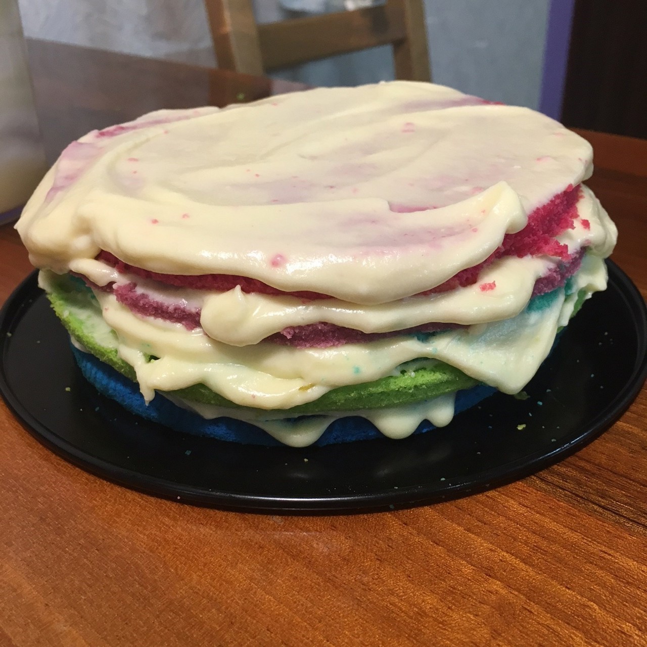 Радужный торт