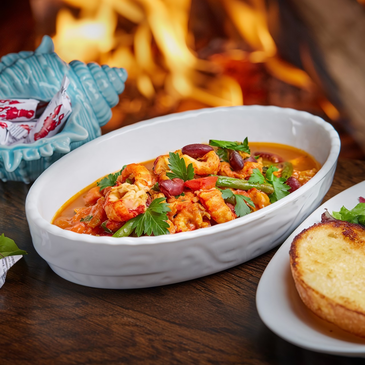 Рагу из раковых шеек