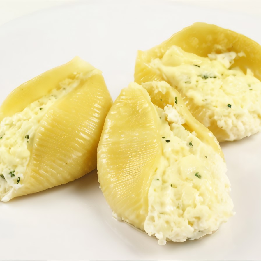 Ракушки фаршированные крабовым мясом