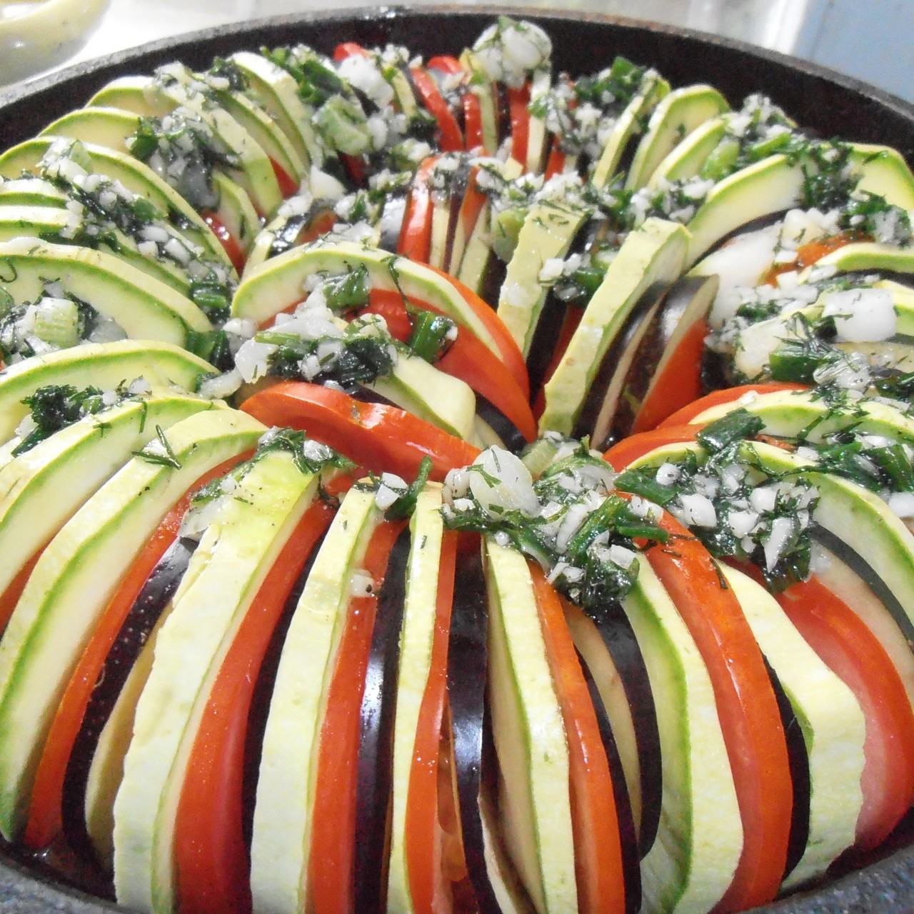 Рататуй с тимьяном