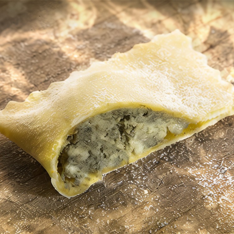 Равиоли со шпинатом и рикоттой