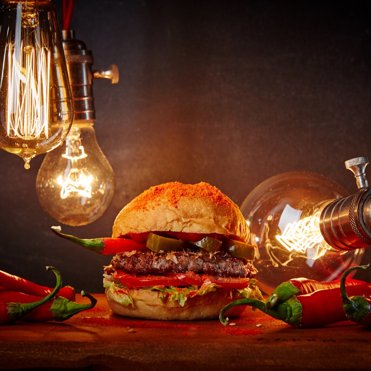 Рэд Дэвид бургер от Виктора Апасьева