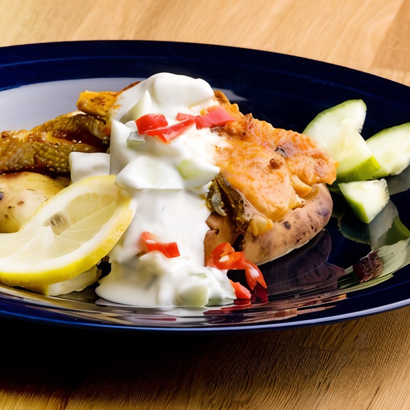 Рыба-меч в специях каджун