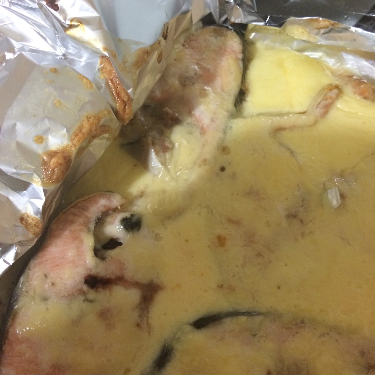 Рыба под сырной корочкой