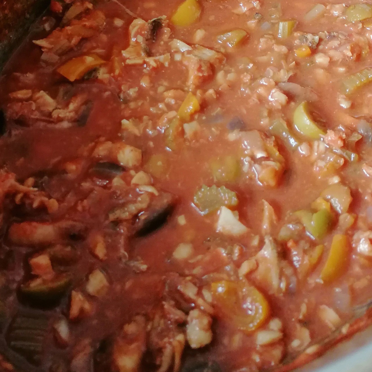 Рыбный гуляш средиземноморский