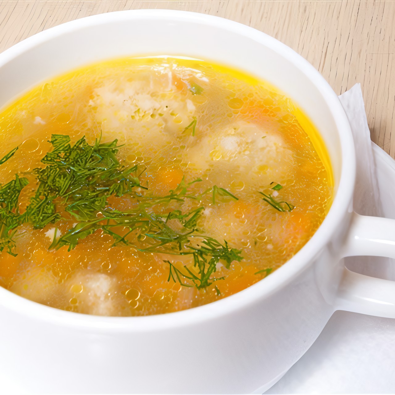 Рыбный суп с пореем