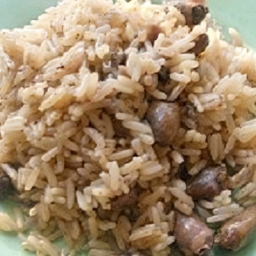 Рис с сердечками в рукаве