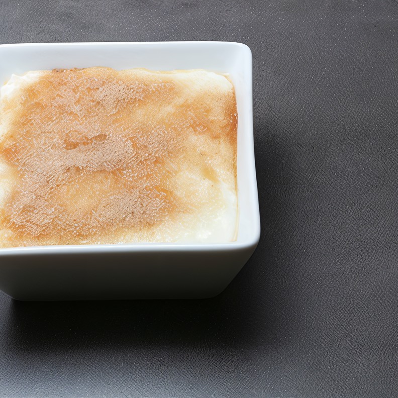 Рисовый пудинг с апельсиновой цедрой