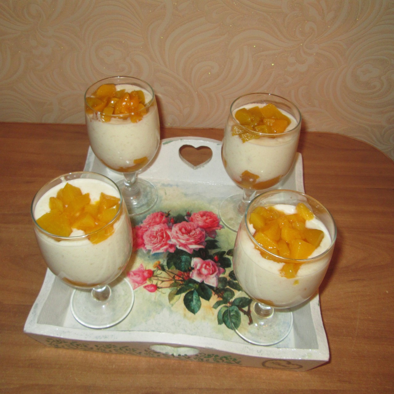 Рисовый пудинг «Конде»