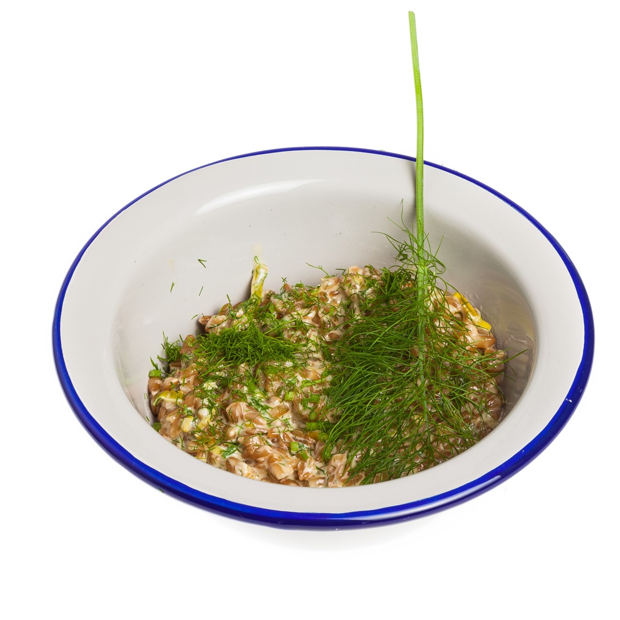 Ризотто из пророщенной пшеницы