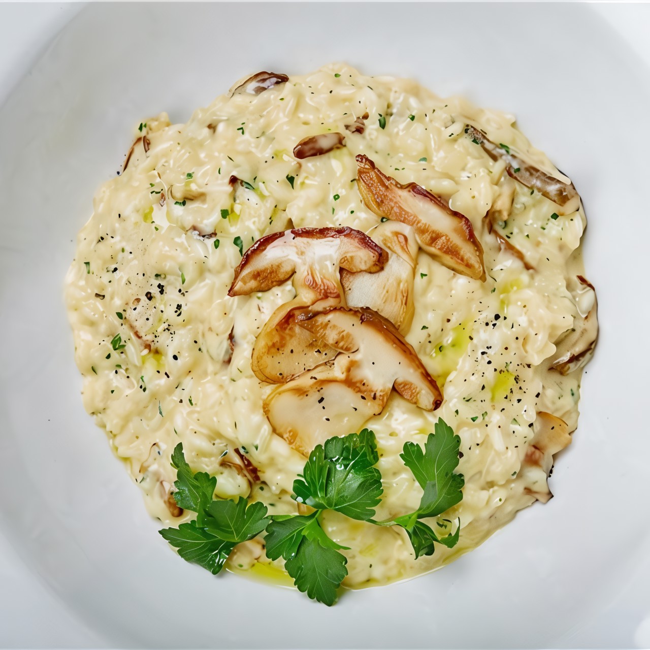 Ризотто с  грибами