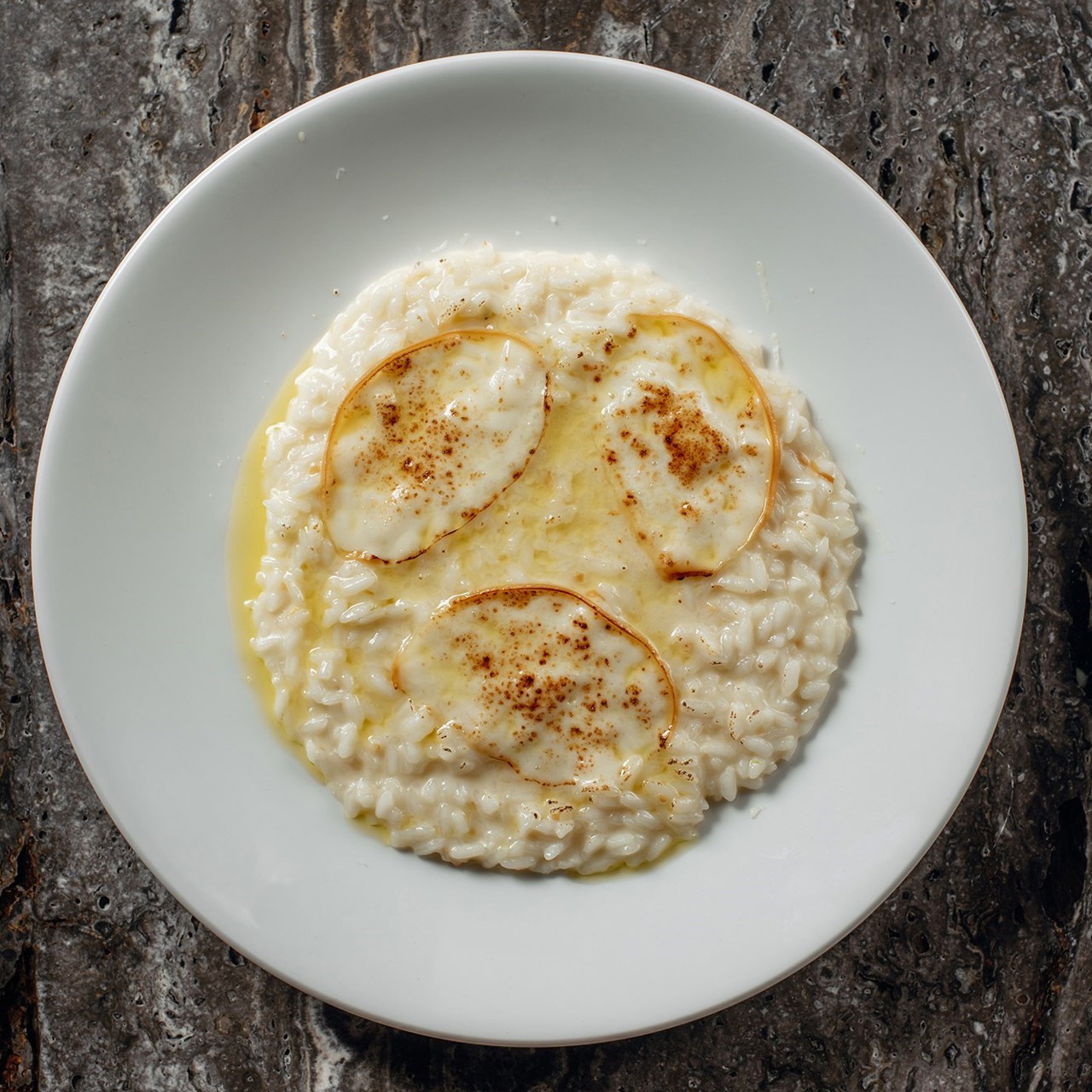 Ризотто с копченым сыром