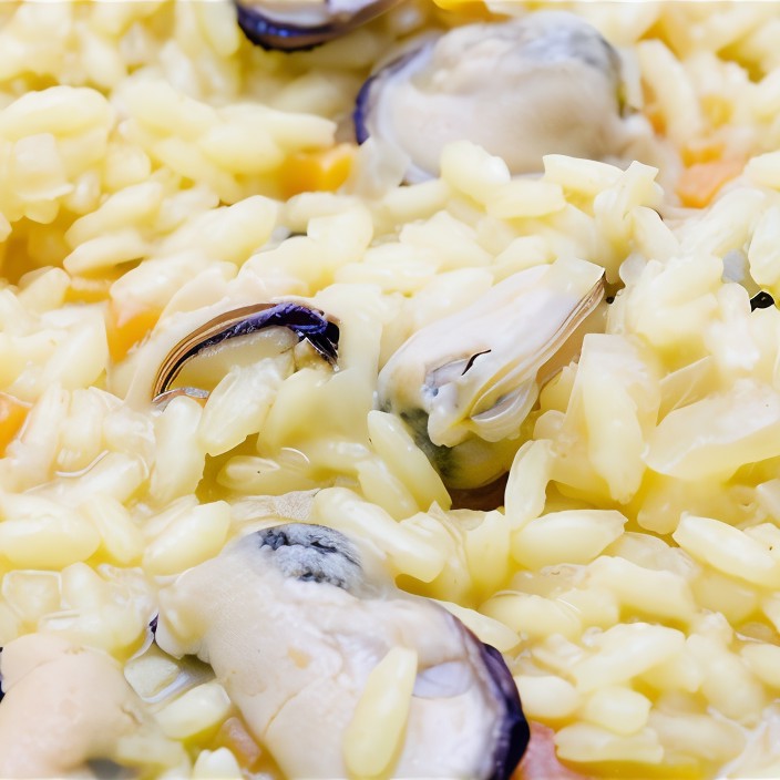 Ризотто с морепродуктами