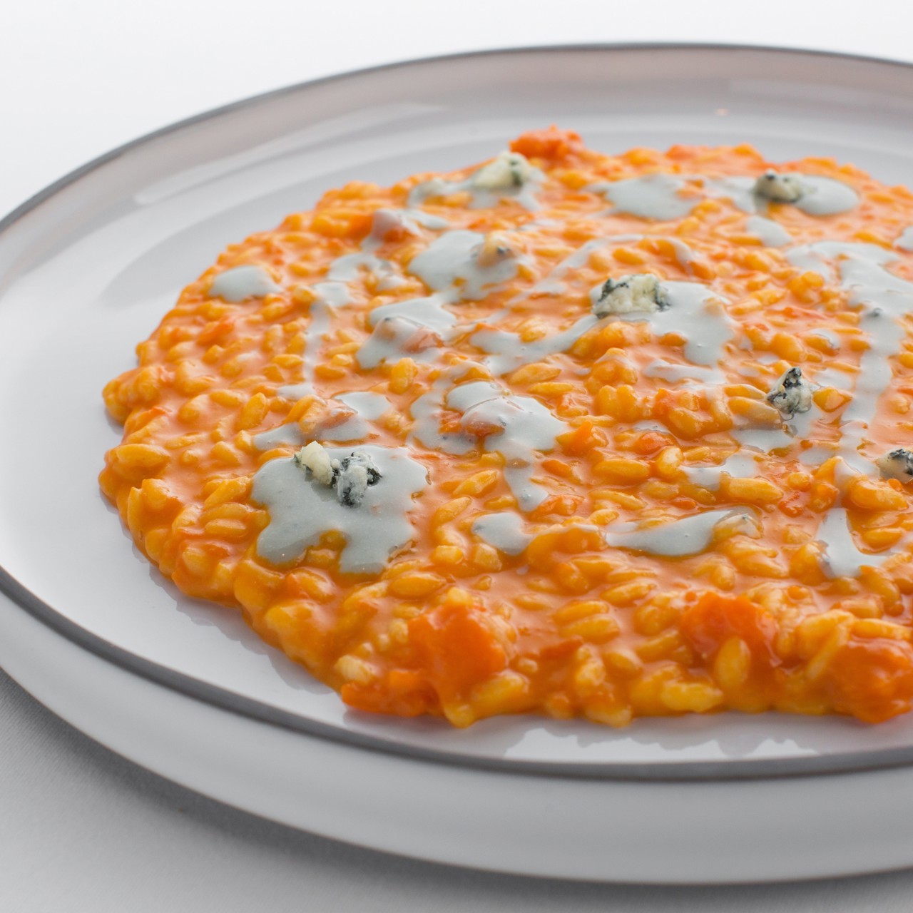 Ризотто с тыквой и голубым сыром