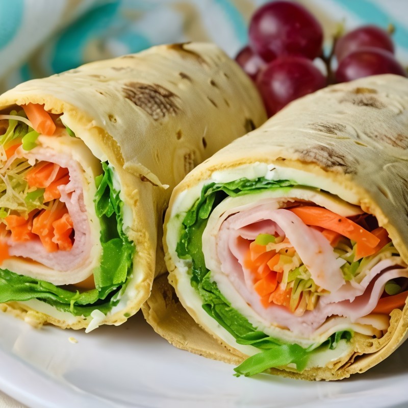 Ролл с ветчиной и сыром