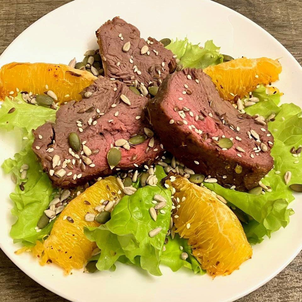 Ростбиф с апельсиновым маринадом