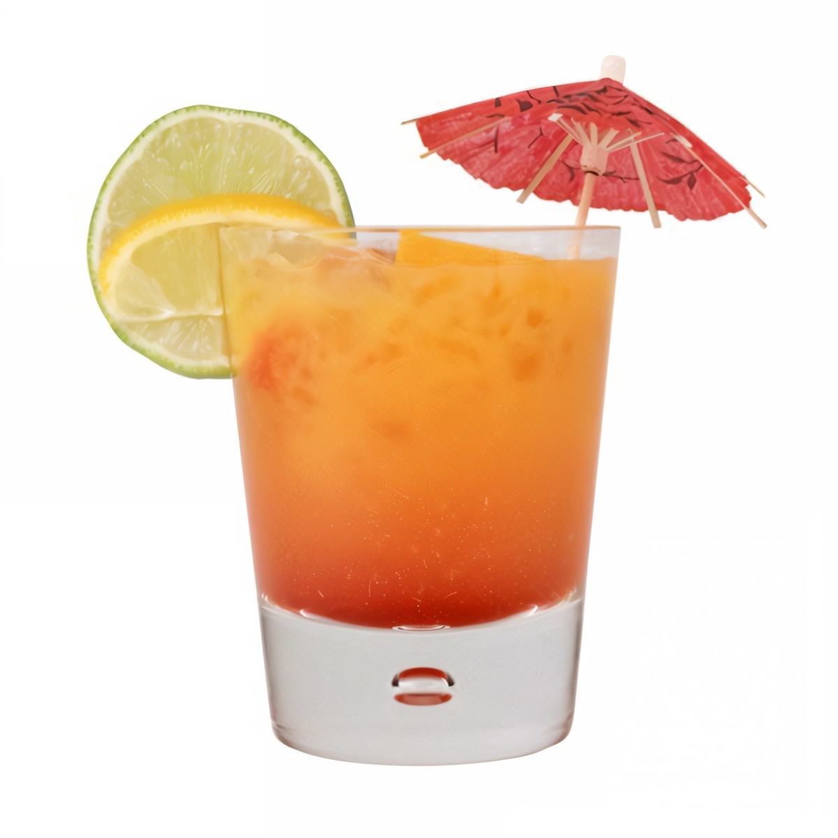 Рождественский пунш бумбо с темным ромом и гренадином