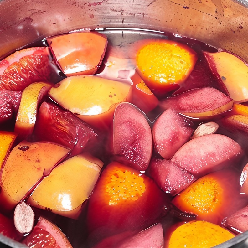 Рождественский пунш с яблоками, элем и хересом