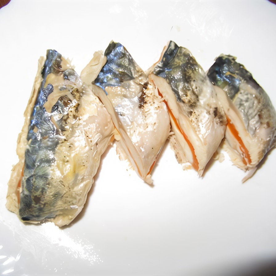 Рулет из скумбрии в фольге