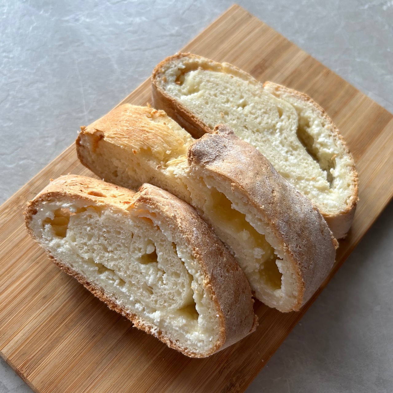 Творожный рулет с лимонным курдом