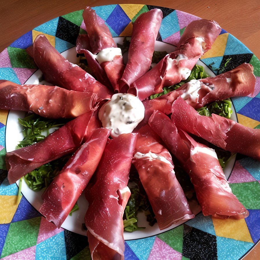 Рулетики из брезаолы с филадельфией и травами