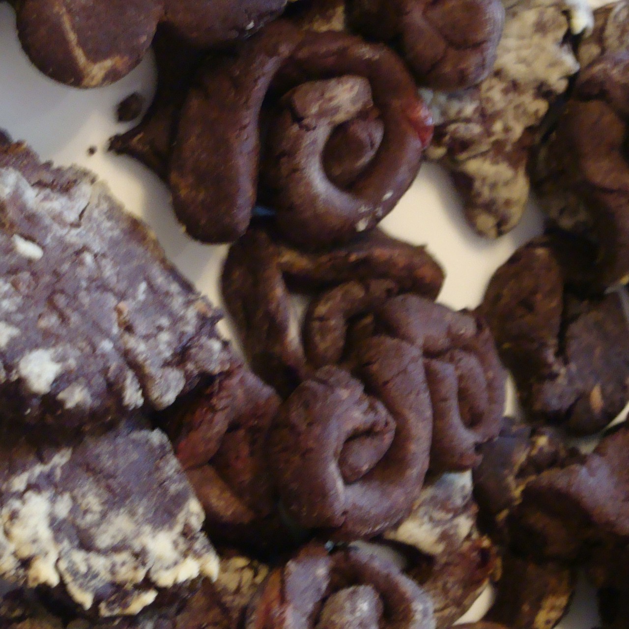 Ржаное печенье с мускатным орехом