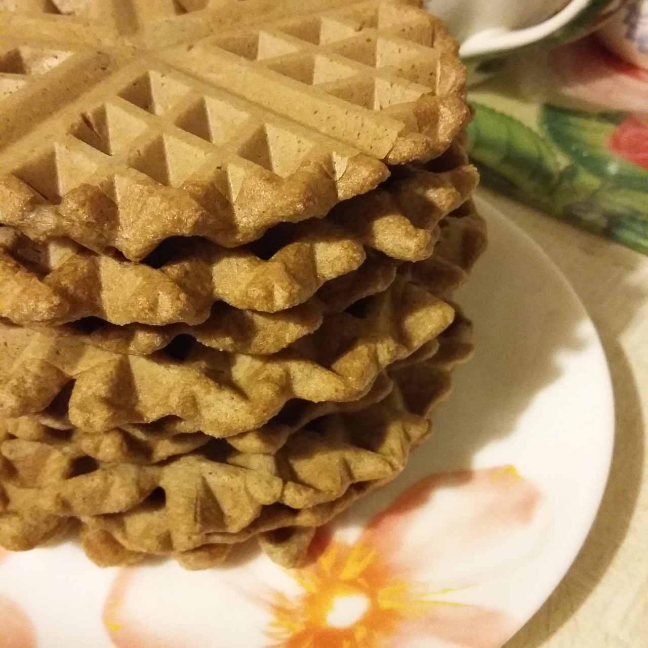 Ржаные вафли