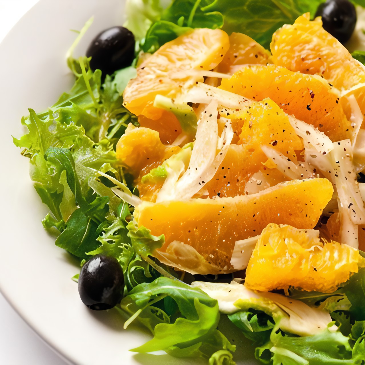 Салат из фенхеля и апельсинов