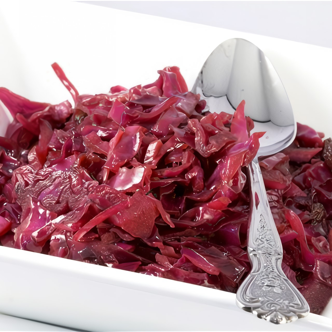 Салат из красной капусты с уксусом