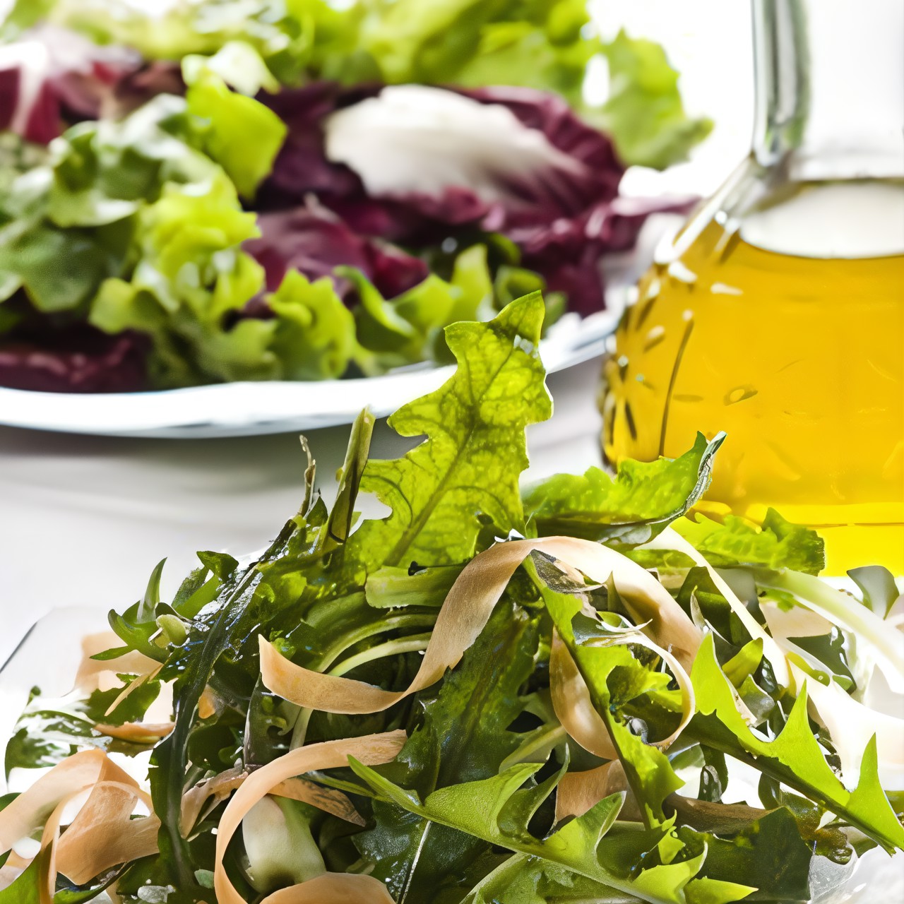 Салат из одуванчиков