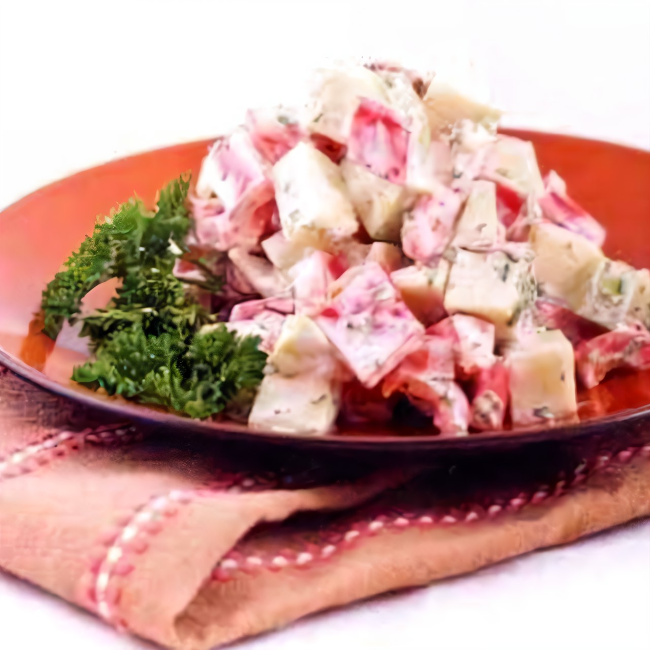 Салат из перца с яблоками